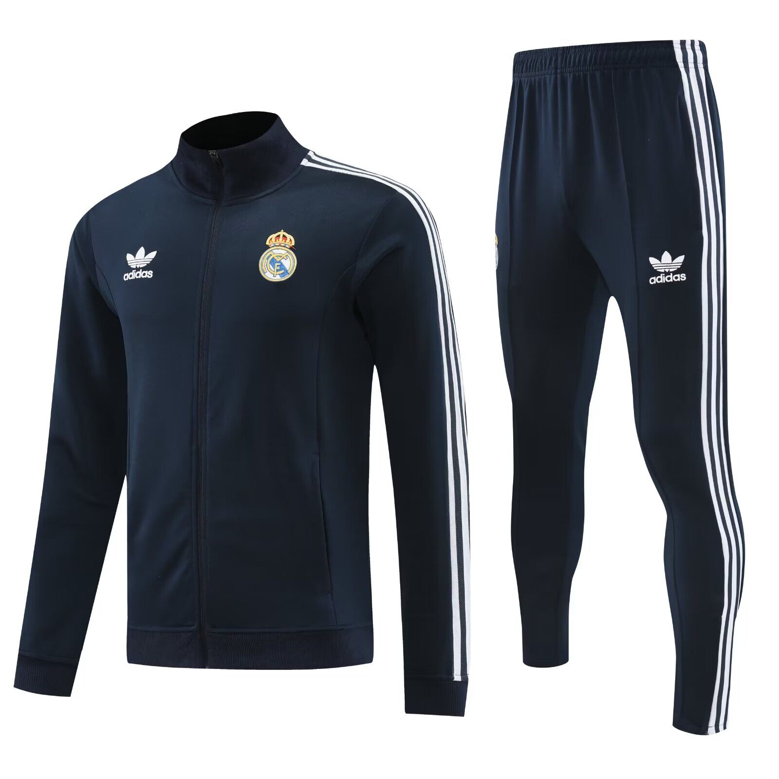 AAA Quality Real Madrid 24/25 Tracksuit - Navy Blue